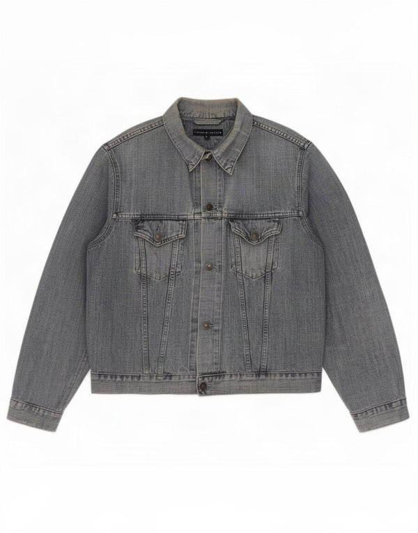 Giacca di jeans da uomo Tommy Hilfiger UK 42 XL cotone blu