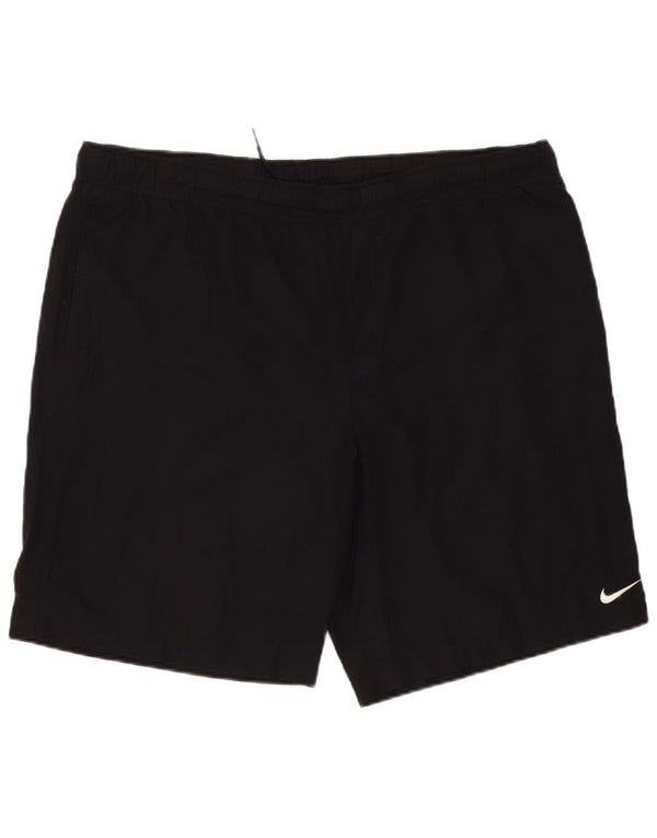 Pantaloncini sportivi Nike da uomo XL in poliestere nero
