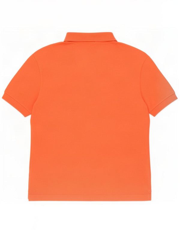 Polo da uomo Fila XS in cotone arancione