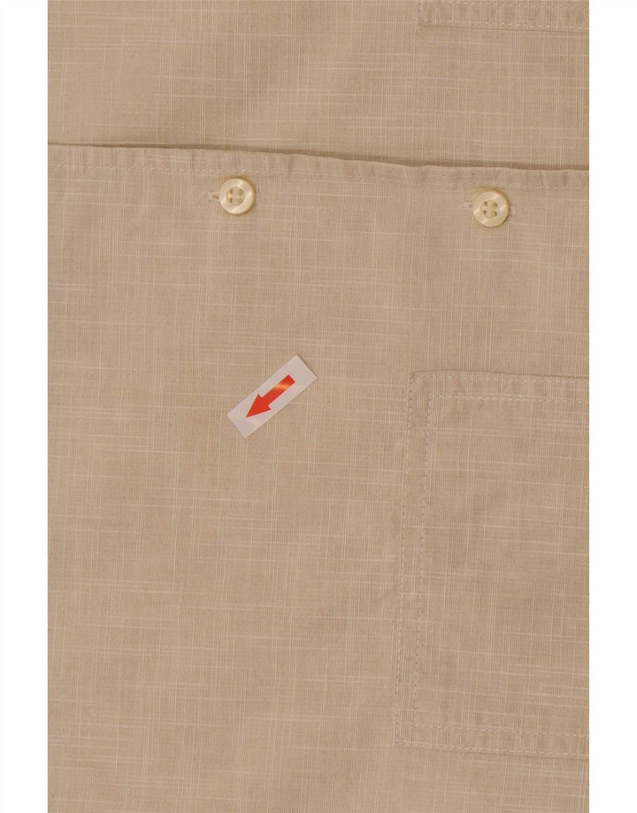 Gas Herreskjorte Medium Beige Bomuld