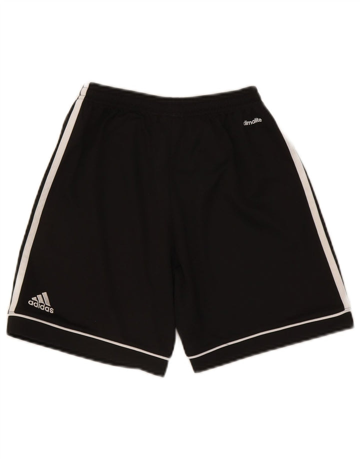 Adidas Boys Climalite Sport Shorts 11-12 Years  Black Polyester