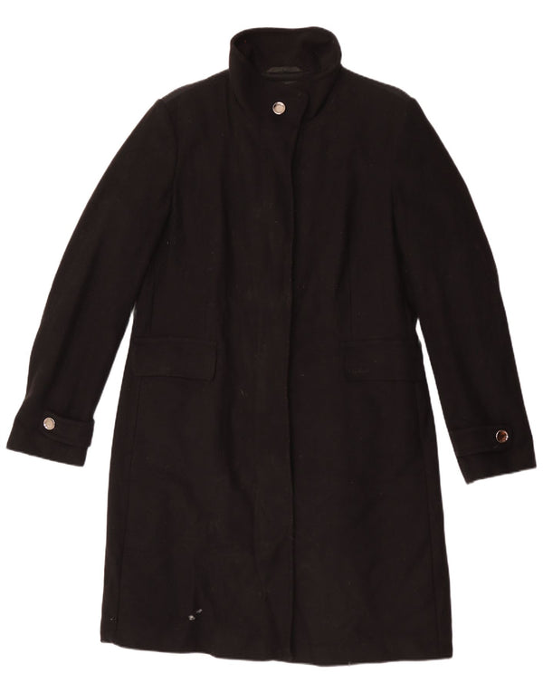 Cappotto GEOX Respira da donna UK 16 grande lana nera