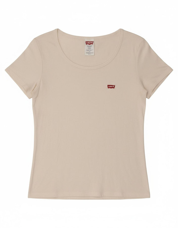 LEVI'S Girls T-Shirt Top 13-14 Years Large White