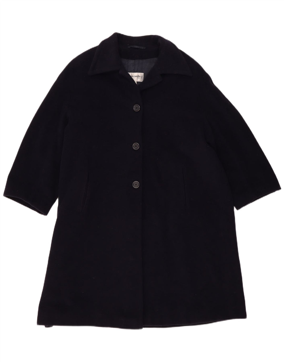 Женское пальто оверсайз Pierre Cardin IT 42 Medium Navy Blue Wool