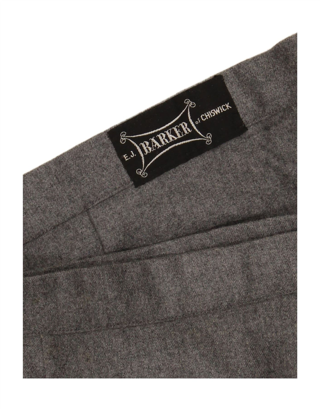 VINTAGE Womens Wrap Pencil Skirt W32 Large Grey Vintage Vintage and Second-Hand Vintage from Messina Hembry 