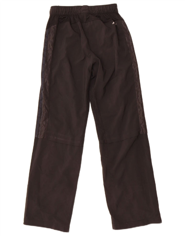 Pantaloni de trening Adidas Climacool pentru baieti 11-12 ani poliester negru