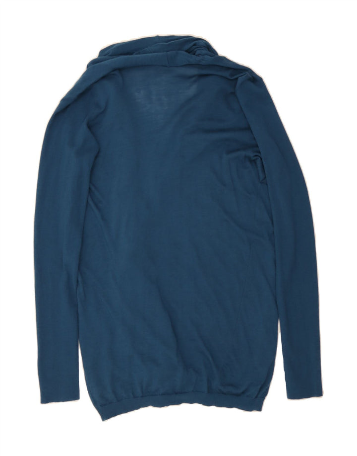 BENETTON Womens Open Cardigan Sweater UK 20 2XL Blue Vintage Benetton and Second-Hand Benetton from Messina Hembry 