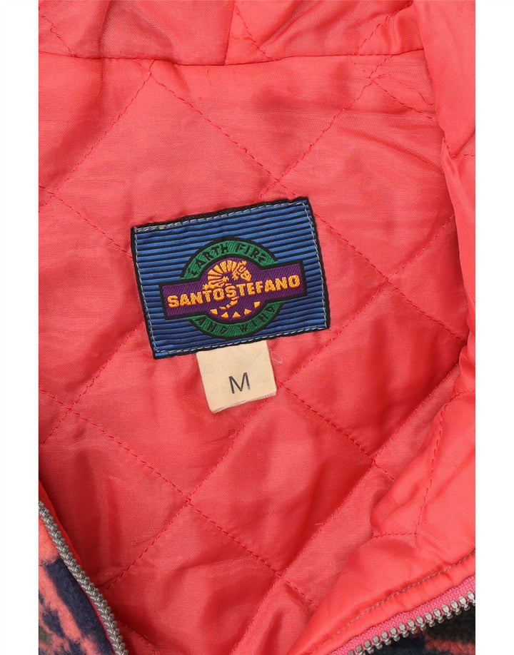 Santo Stefano Chaqueta cortavientos con capucha para mujer UK 40 Medium Multicolor