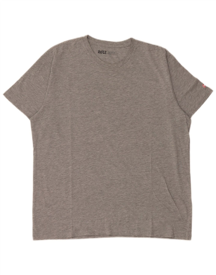 Ανδρικό T-Shirt Rifle Top Large Grey