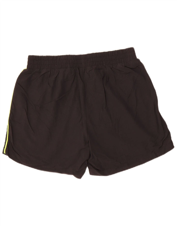 Lotto Mens Graphic Sport Shorts Medium  Black Nylon