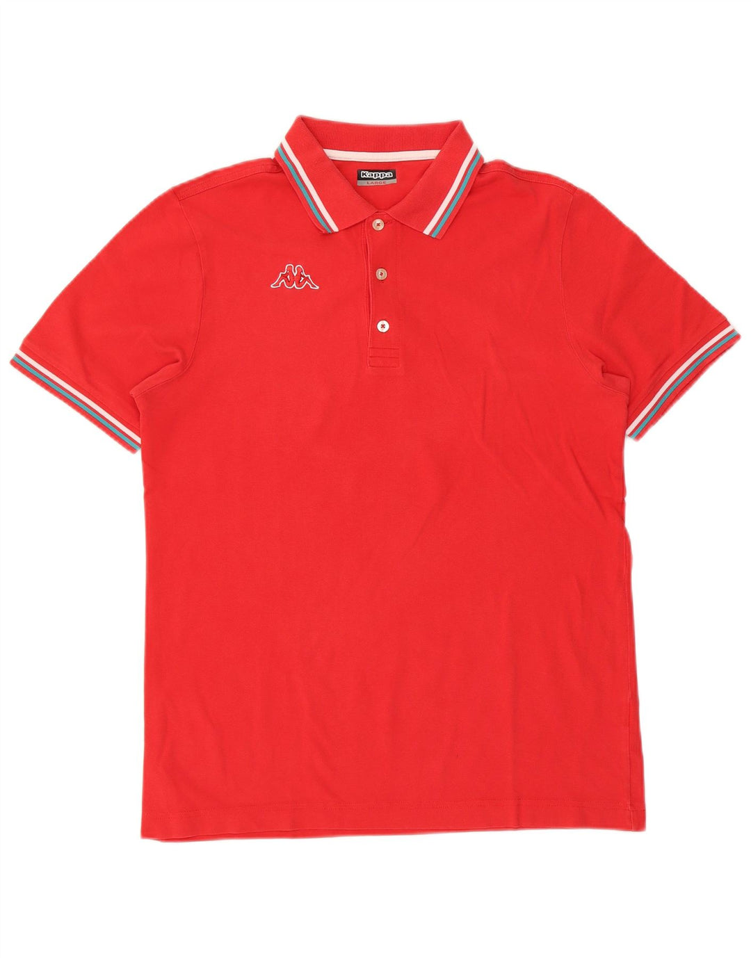 Polo Kappa Uomo Large Rossa