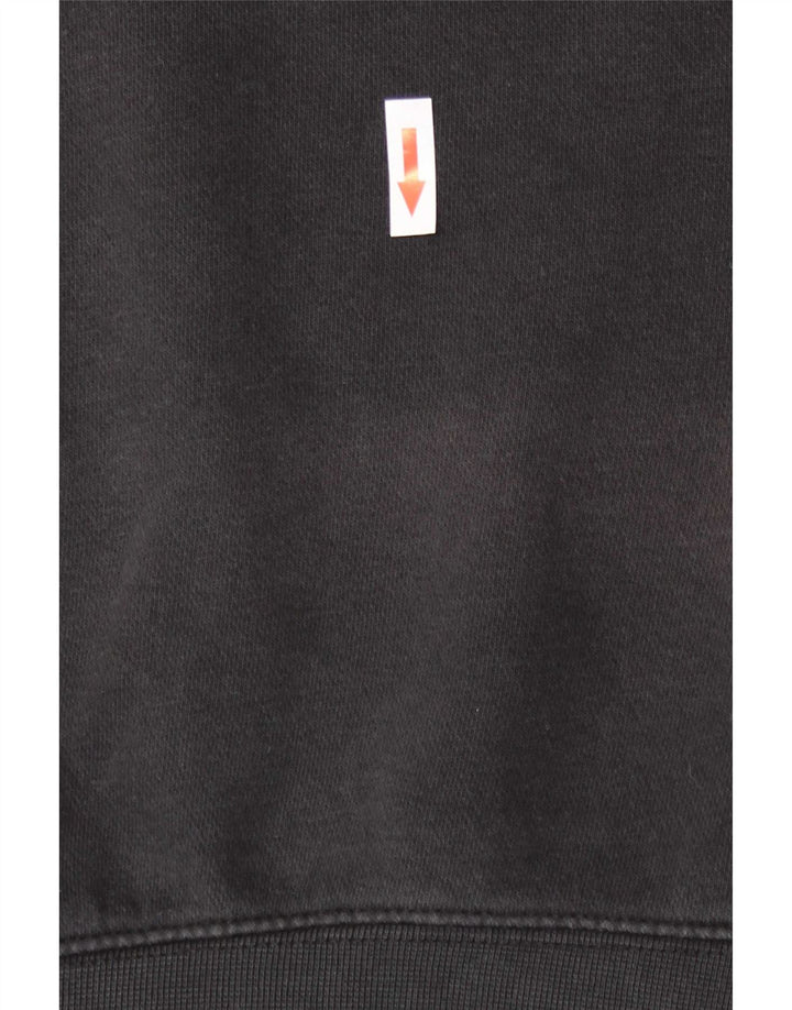 Nike Herre Sweatshirt Jumper 2XL Sort Bomuld