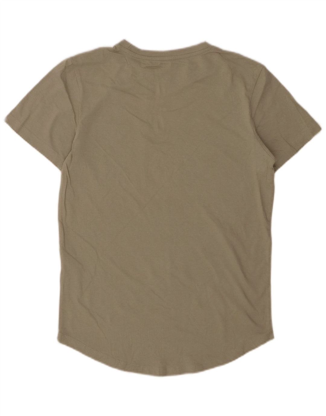 JACK & JONES Mens T-Shirt Top Small Green Cotton