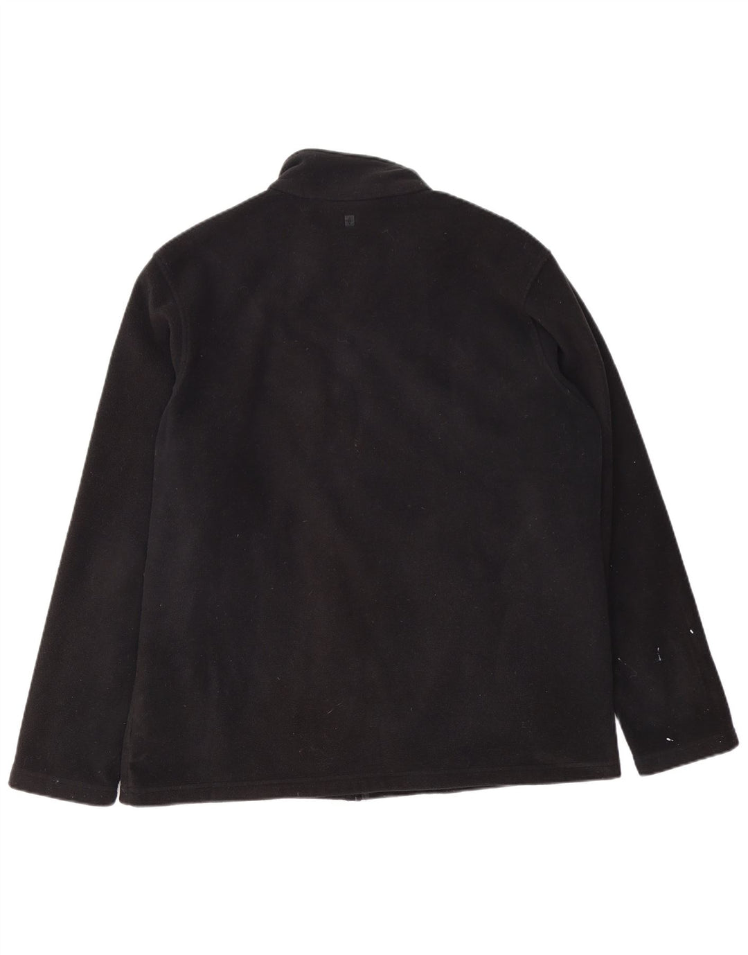 Mountain Warehouse Mens Fleece Jacket UK 42 XL Black Polyester