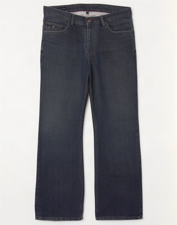 Tommy Hilfiger Jean droit homme W34 L30 bleu marine coton