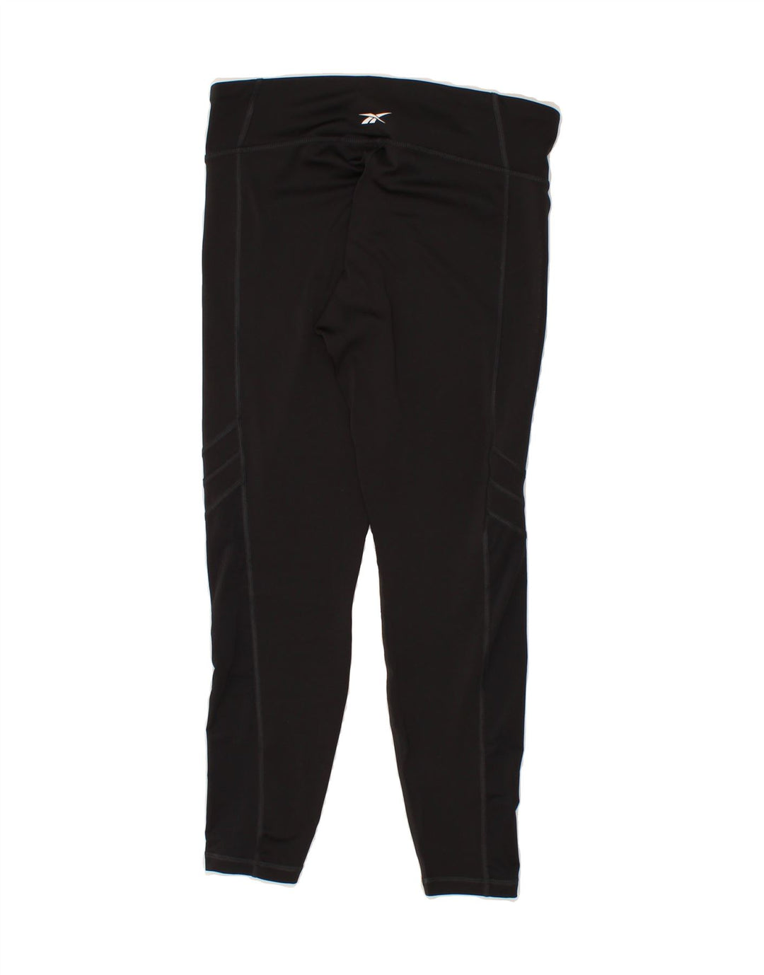 REEBOK Womens Leggings UK 16/18 Large  Black Vintage Reebok and Second-Hand Reebok from Messina Hembry 