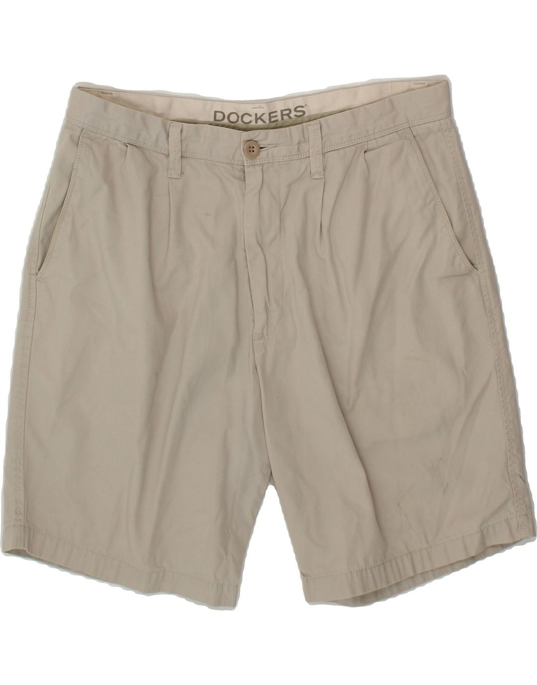 DOCKERS Mens Pegged Chino Shorts W36 Large Beige Cotton Vintage Dockers and Second-Hand Dockers from Messina Hembry 