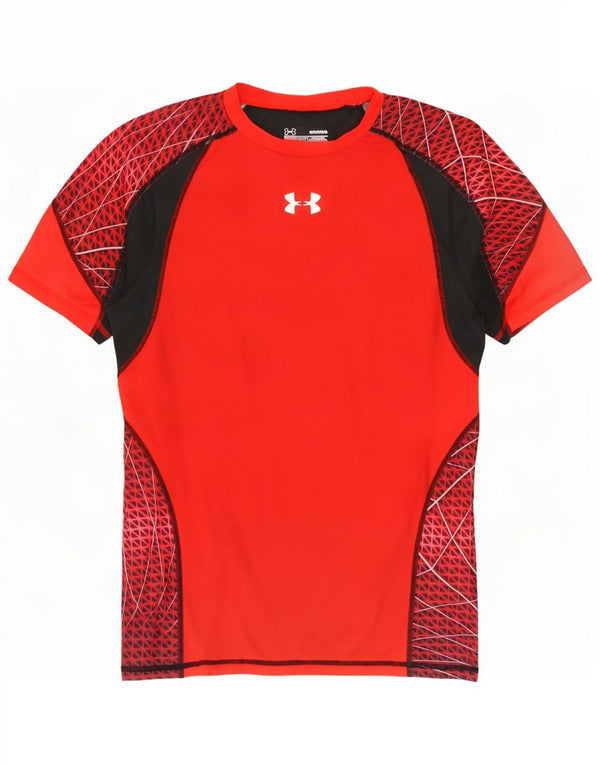 Under Armour Camiseta Heat Gear para hombre, talla grande, color rojo