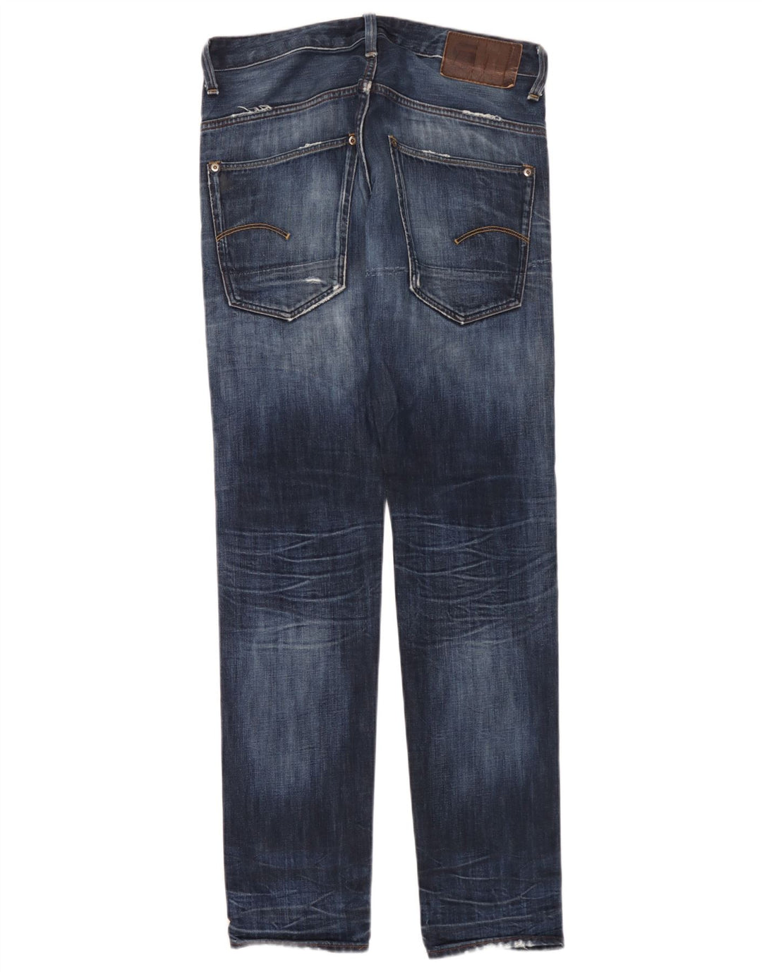 G-Star Mens Radar Slim Jeans W32 L34 Blue Cotton