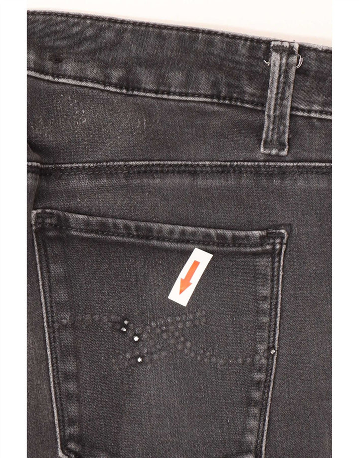 Женские узкие джинсы Trussardi W28 L23 Серые