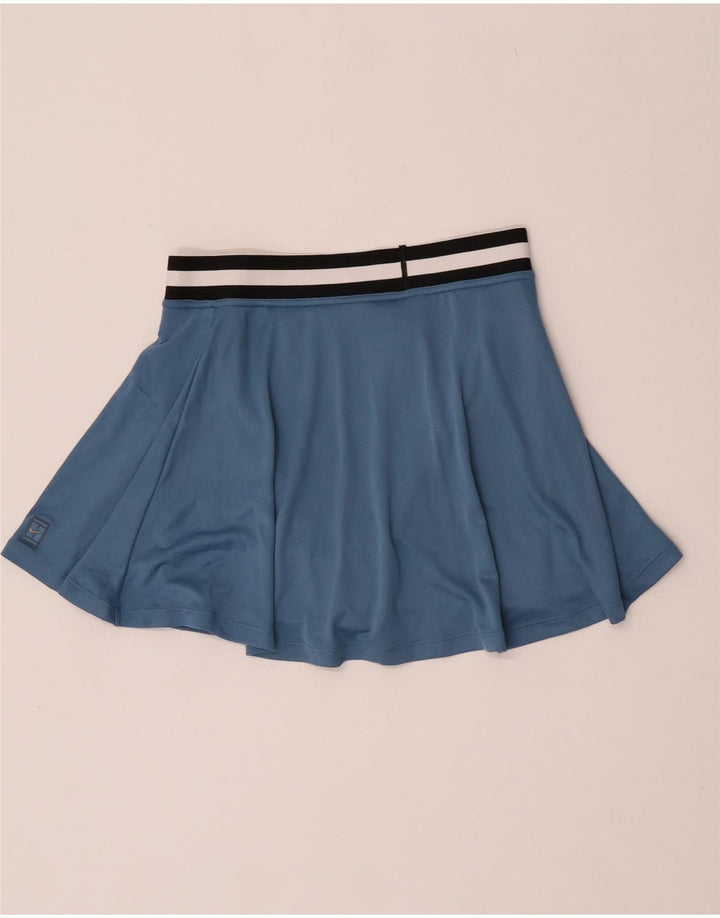 Nike Womens Dri Fit Skort UK 14 Medium  Blue Colourblock