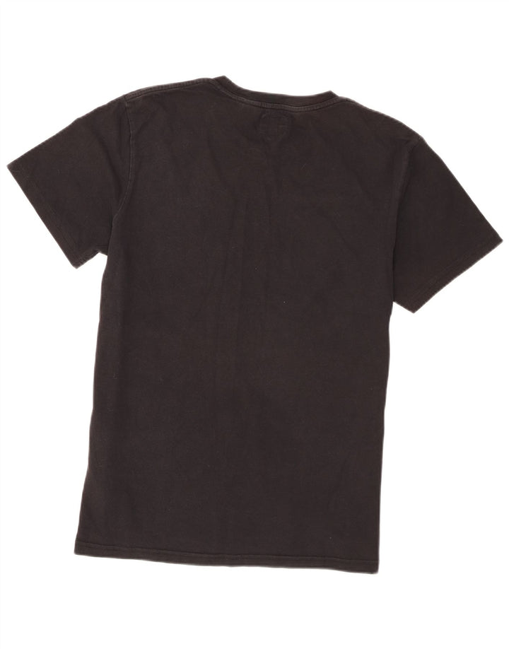 Levi's Camiseta gráfica para hombre Top Medium Black Cotton