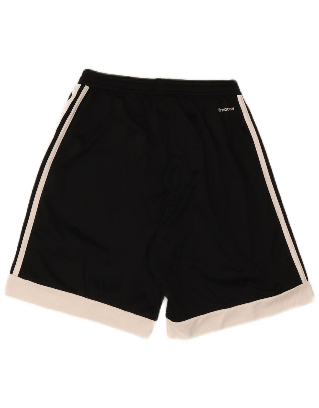 Pantaloncini sportivi Adidas Climacool da uomo piccoli in poliestere color block nero