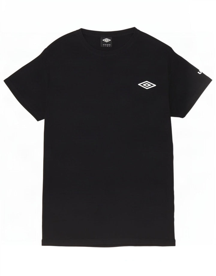 Ανδρικό T-Shirt Umbro Top μεγάλο μαύρο βαμβακερό