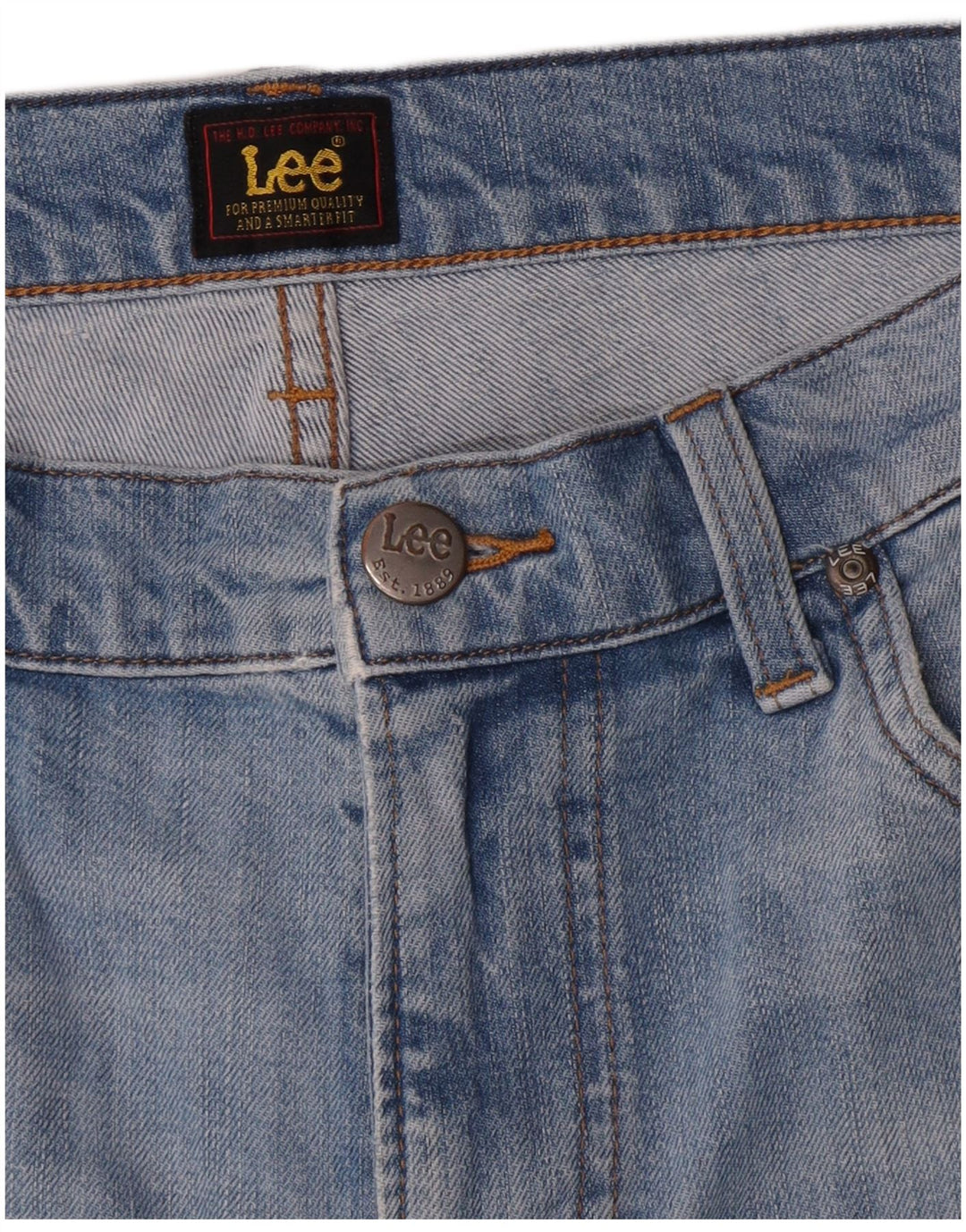 Lee Short en Jean W30 Homme Bleu Moyen