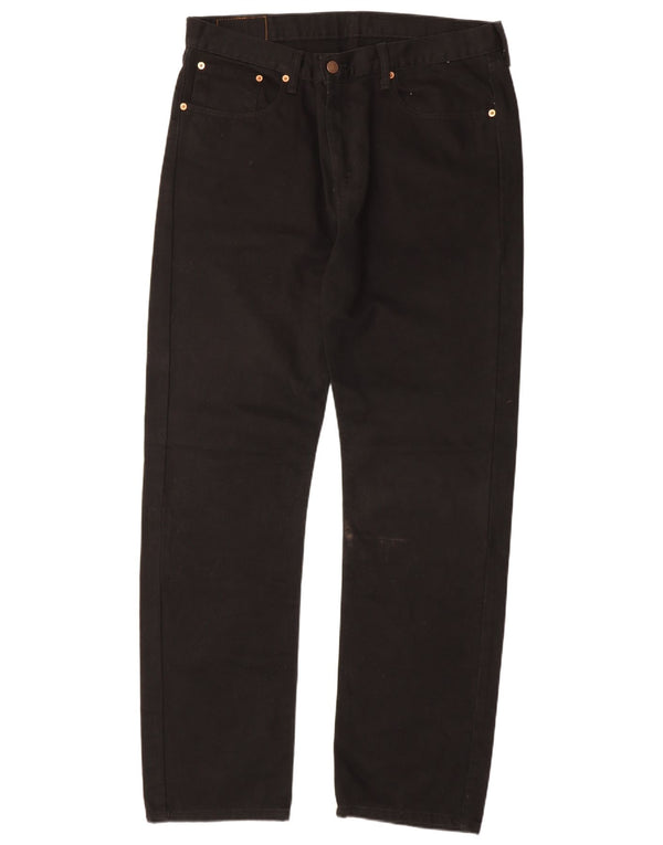 Levi's Uomo 751 Jeans dritti W38 L34 Cotone Nero