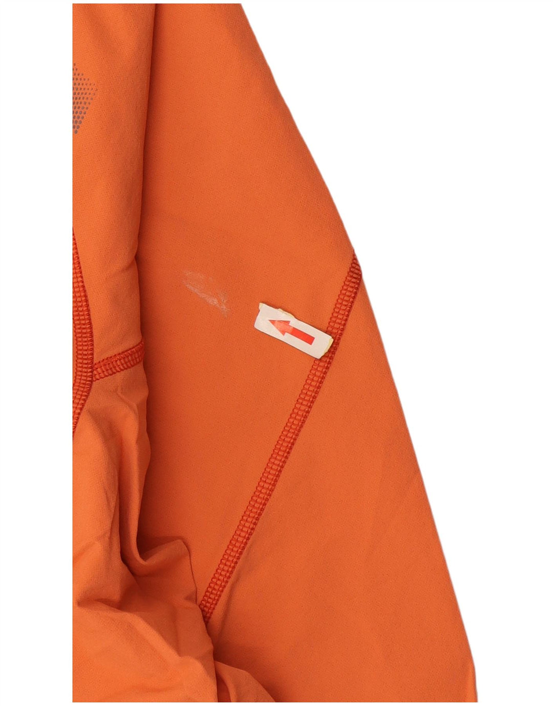 Eddie Bauer Womens Tracksuit Top Jacket UK 18 XL Orange Nylon