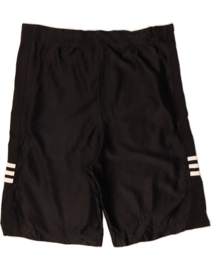 ADIDAS Boys Sport Shorts 11-12 Years  Black Polyester Vintage Adidas and Second-Hand Adidas from Messina Hembry 