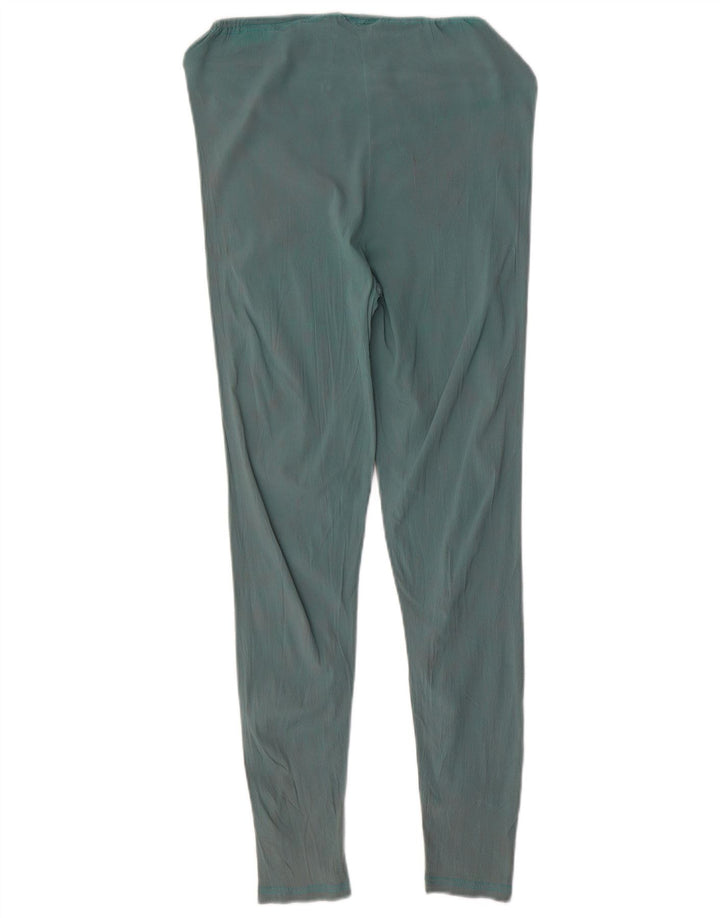 Par Avion Womens Leggings UK 10 Small Green Acetate