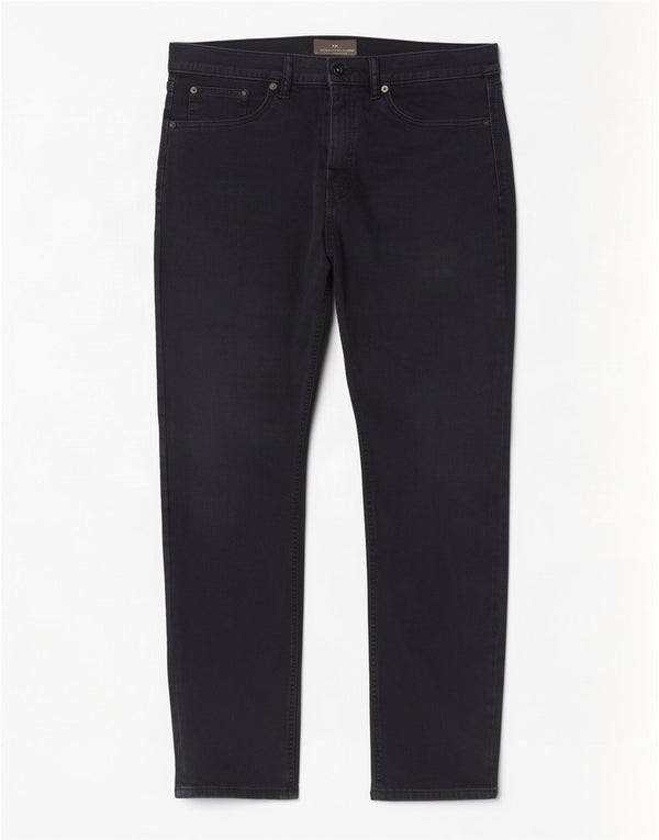 Jeans slim da uomo Marks & Spencer W34 L31 cotone nero