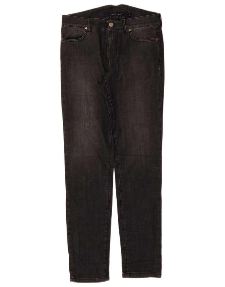 Jeckerson Womens Slim Jeans W27 L29 Black Cotton