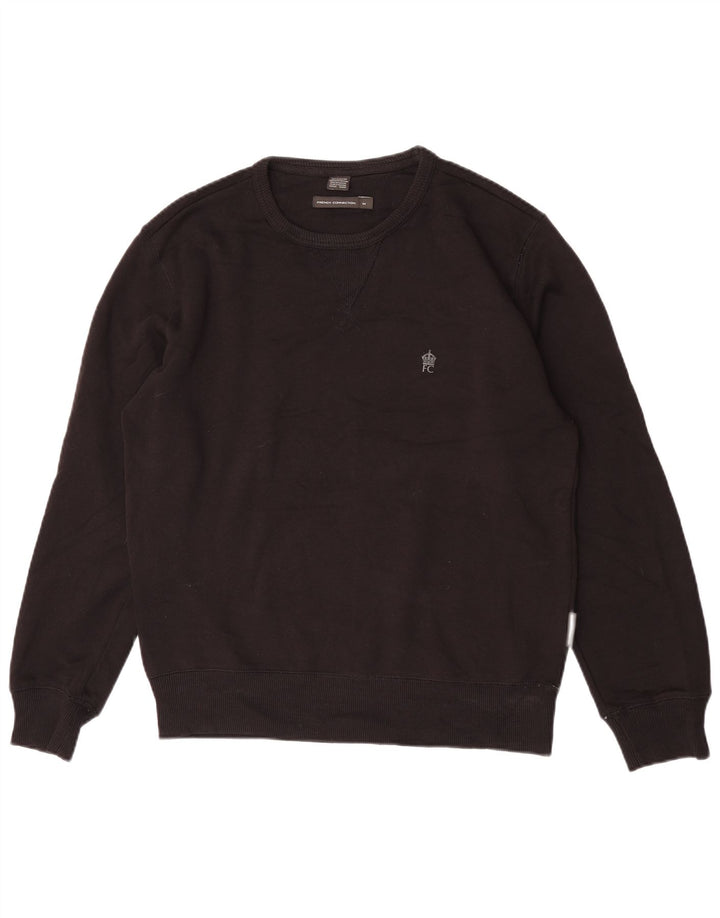Bluza męska FRENCH CONNECTION, średnia czarna, bawełniana