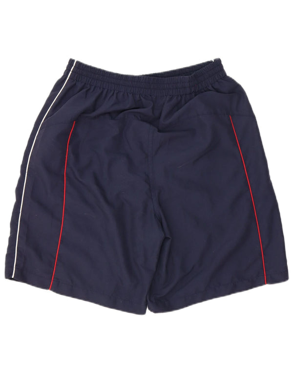 Fila Mens Sport Shorts Grande Poliéster Azul Marinho