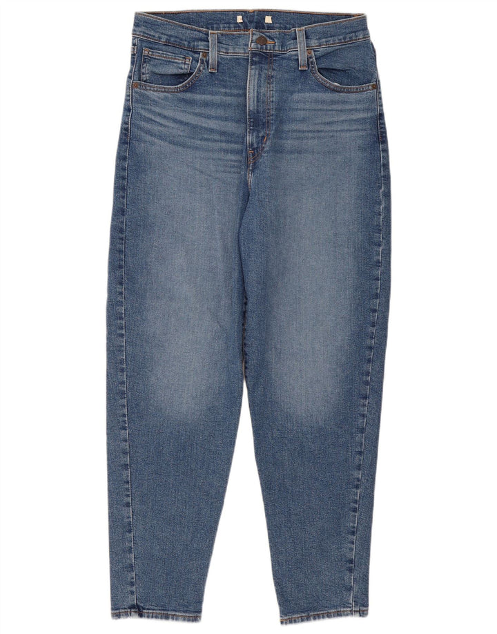 Levi's Womens High Rise Tapered Jeans W32 L29 Blue