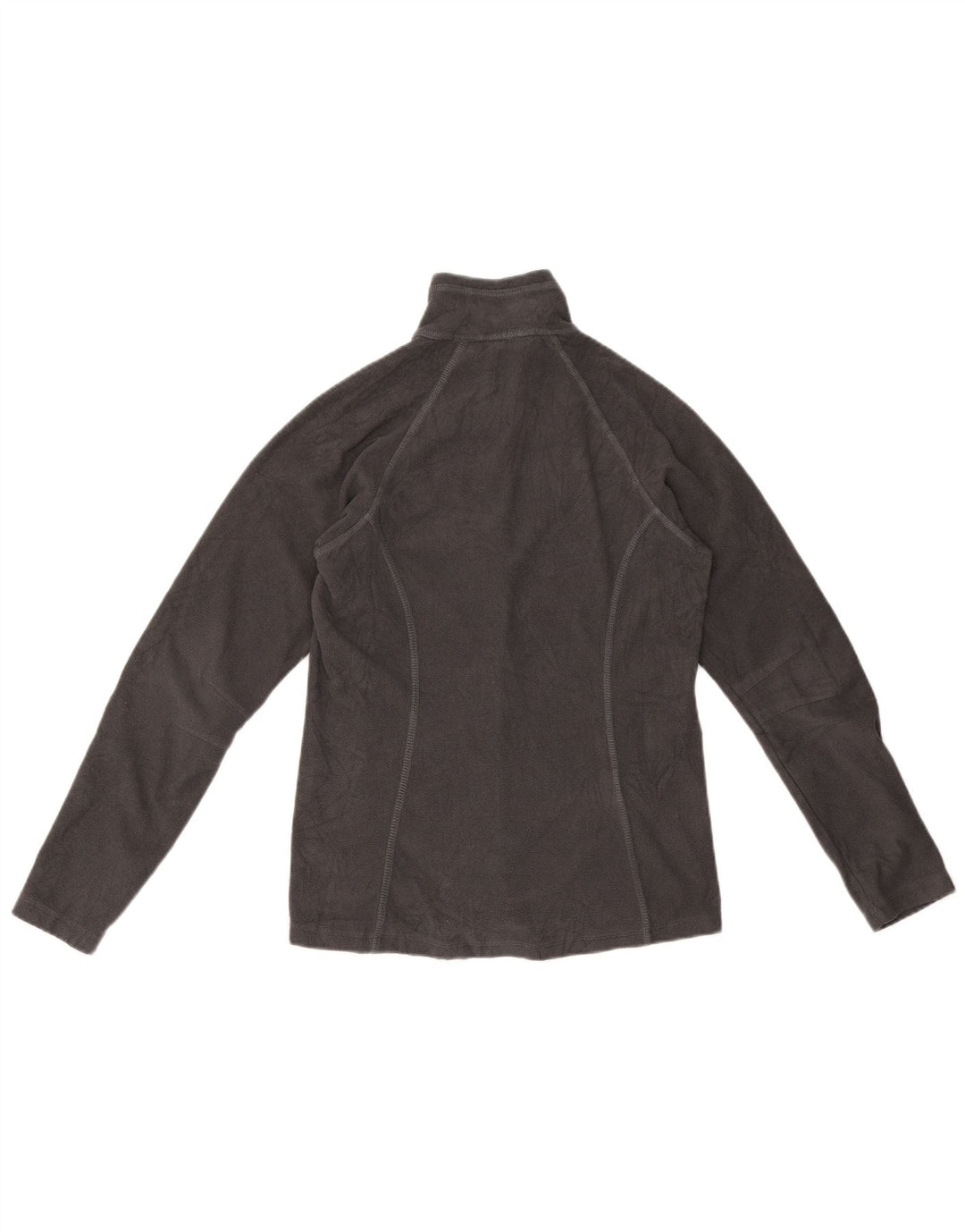 Eddie Bauer Womens Fleece Jacket UK 6 XS Black Polyester