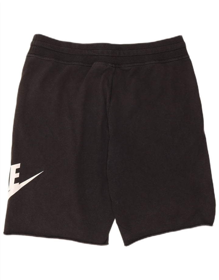 Nike Mens Graphic Sport Shorts Large Black Cotton