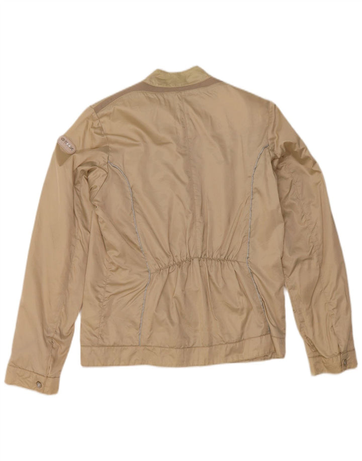 Geox Girls Respira Bomber Jacket 13-14 Years Beige Polyamide