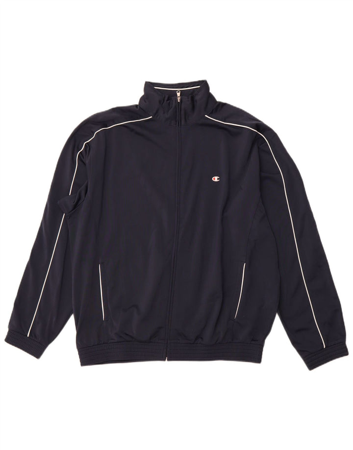 Giacca da tuta da uomo CHAMPION XL poliestere blu navy