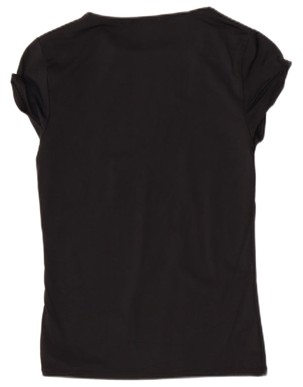 Tricou pentru femei Zara UK 12 Medium Negru
