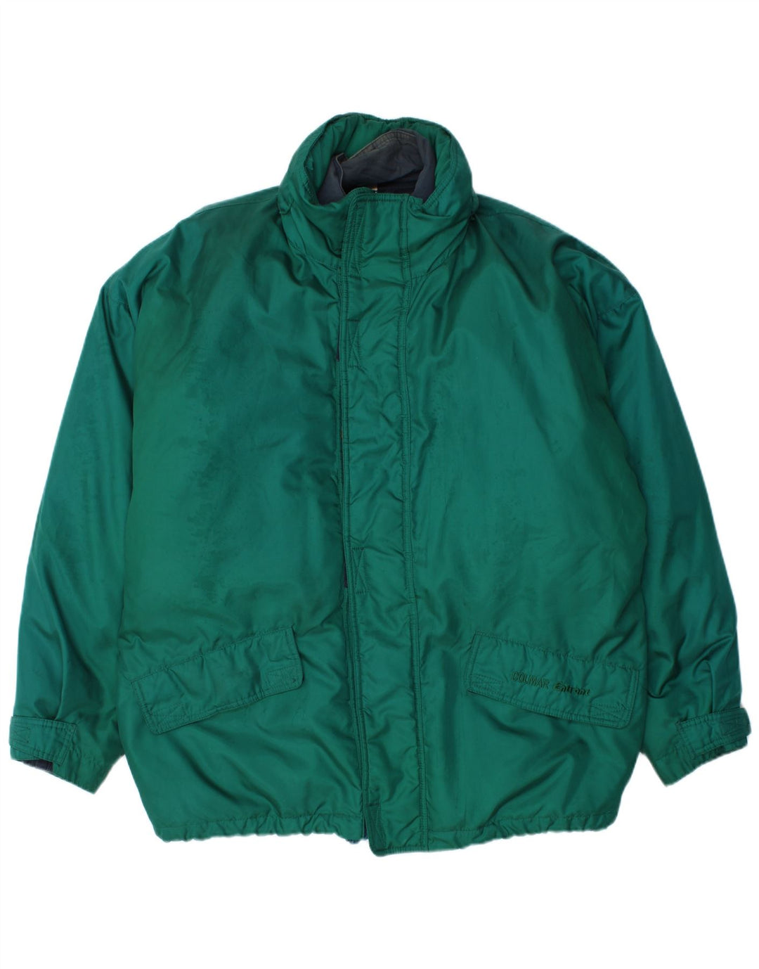 Colmar Mens Hooded Loose Fit Padded Jacket IT 48 Medium Green Polyamide