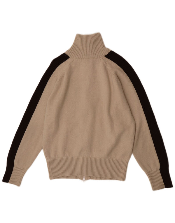 Puma Pull Cardigan Homme Beige Colorblock Large