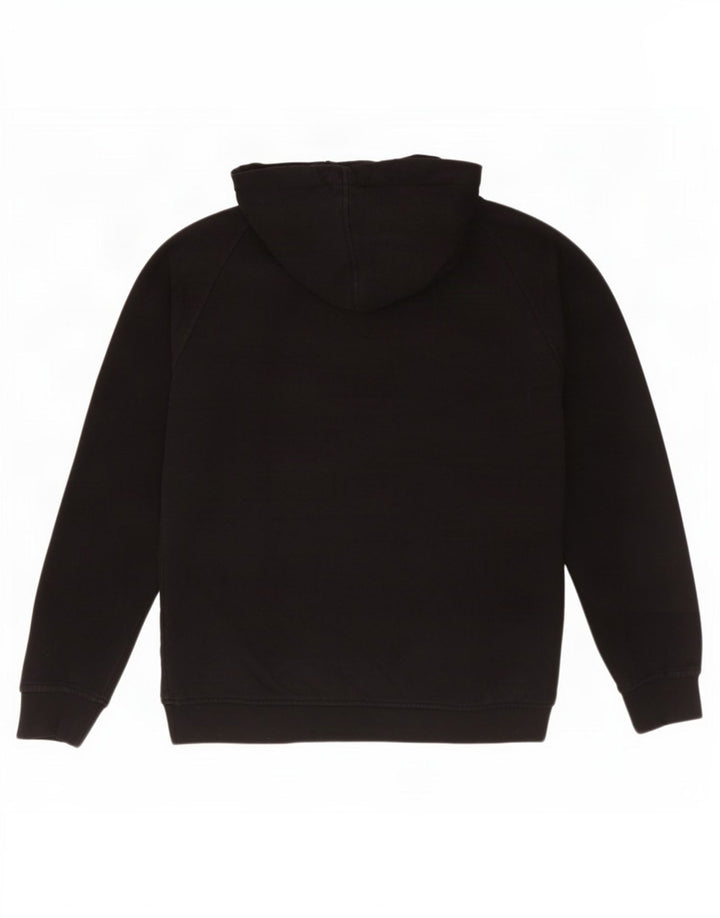 Kappa Mens Graphic Hoodie Jumper Small Black