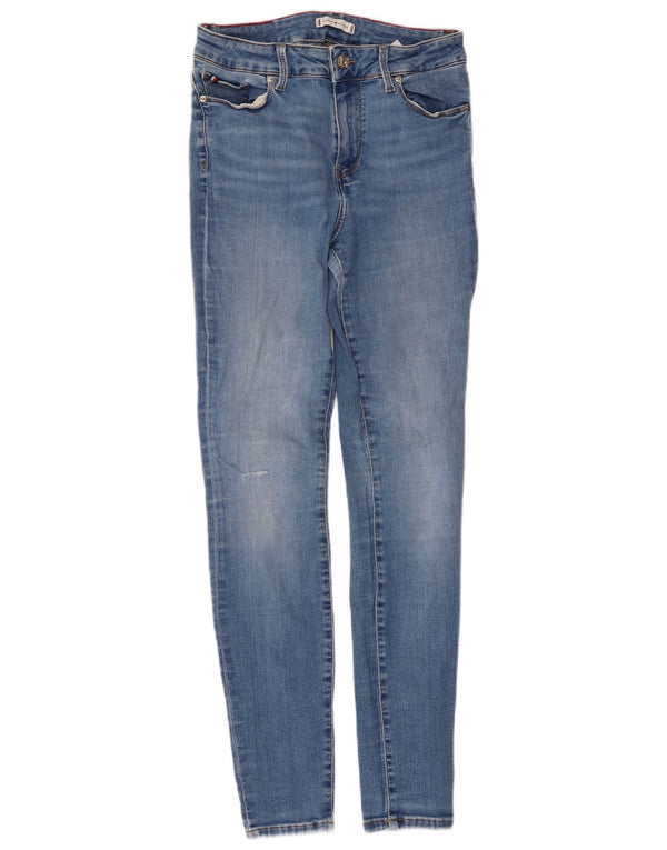 Tommy Hilfiger Womens Skinny Jeans W29 L30 Blue Cotton