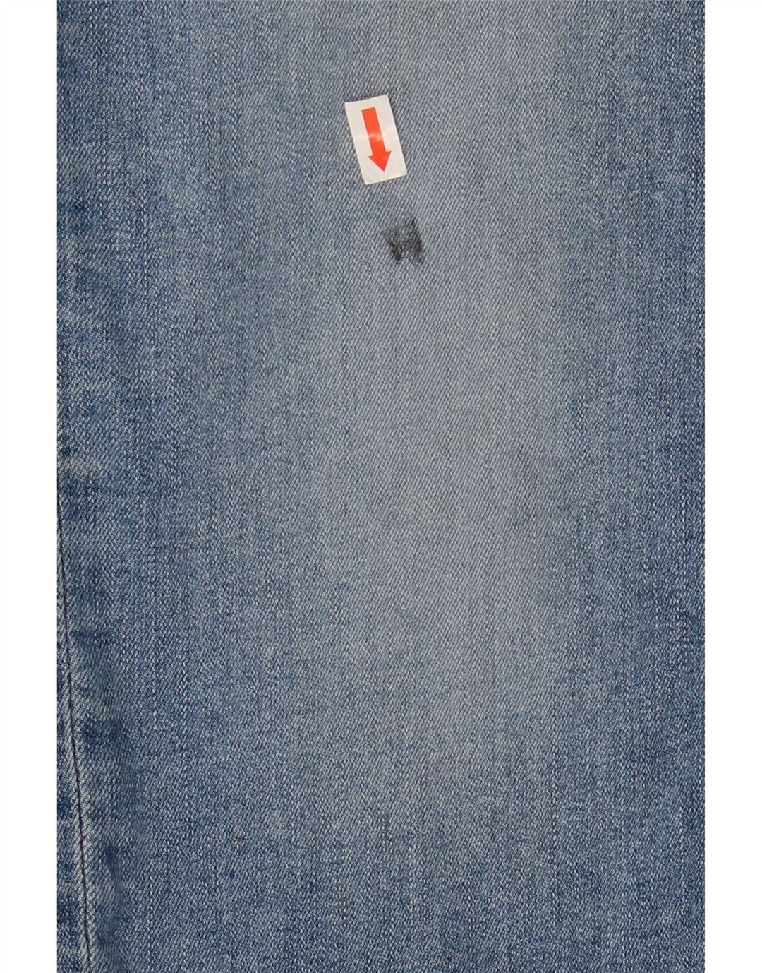 Levi's Womens 712 Crop Slim Jeans W31 L25 Blue Cotton