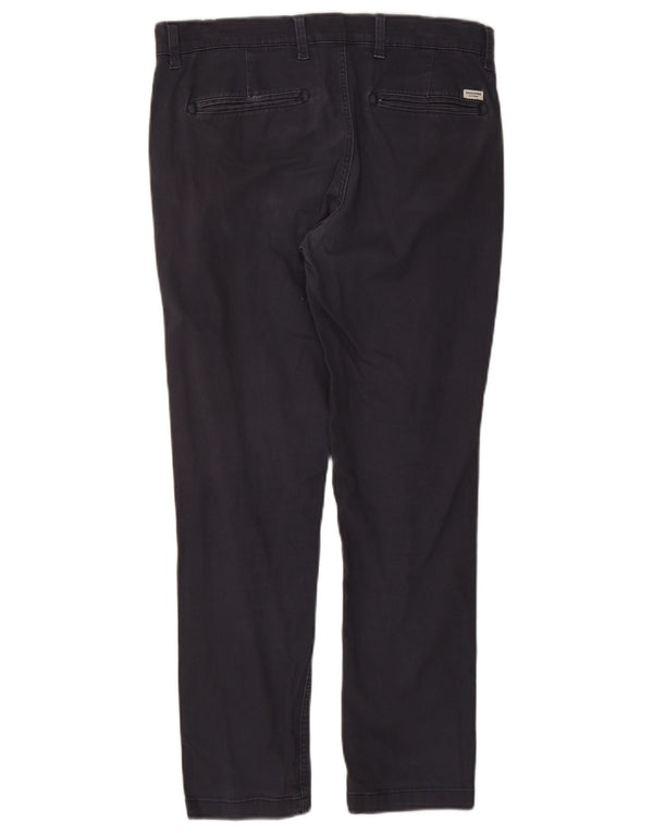 Jack & Jones Slim Chino-Hose für Herren, W32, L28, Marineblau, Baumwolle