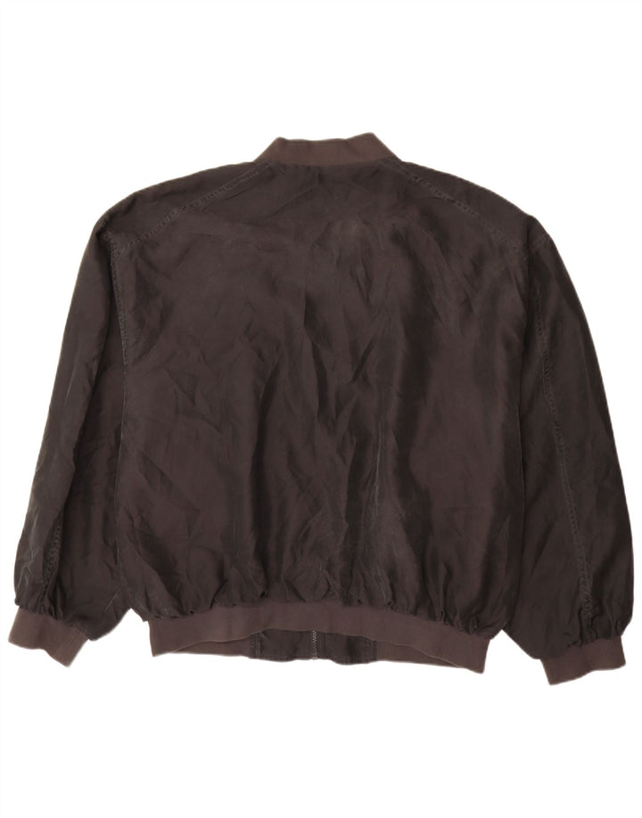 Giubbotto bomber da uomo Pensacola UK 42 XL seta nera